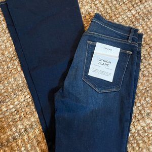 NWT Frame Le High High Rise - Flare Leg Size 30